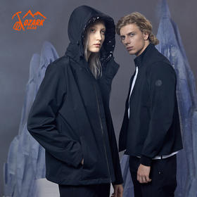 【分销】OZARK奥索卡秋户外新品男羽绒帽夹克休闲运动软壳外套318742