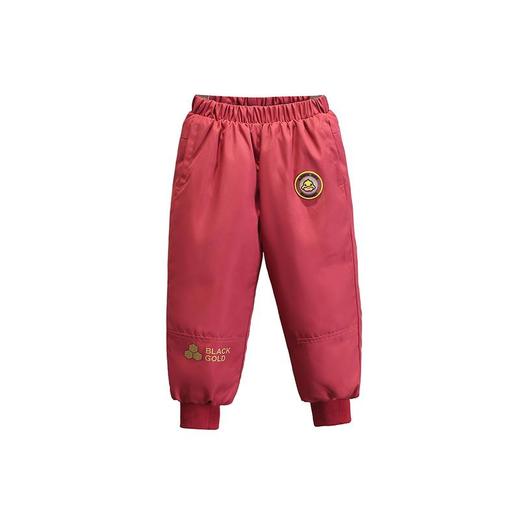 小黄鸭儿童羽绒裤冬季防水加厚滑雪裤黑金鸭绒外穿男童女童裤子 商品图4