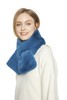 OCTAVIA 蓝色短毛围巾 5303 商品缩略图0