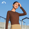 2024爱暇步秋冬新品肌理纹褶皱瑜伽运动速干长袖上衣A23105NSL 商品缩略图14