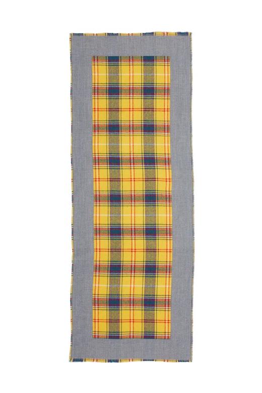 SUMMER & SAGE 格纹拼色围巾 5285 商品图2