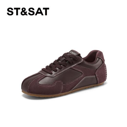 星期六舒适休闲百搭平底拼色德训鞋SSC3112CIK 商品图7