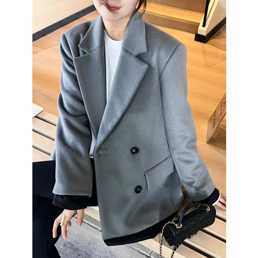 25特价 2411203   羊绒羊毛 西装外套 商品图7