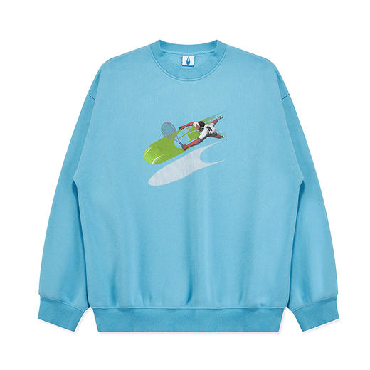 CryingCenter 四色足球攀岩网球拥泳人logo圆领卫衣 哭喊中心 商品图6