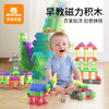 【每块拼搭都是孩子的创作】MuseZoo灵感乐园智慧磁力积木  130+拼装造型 打造孩子专属乐园 商品缩略图0