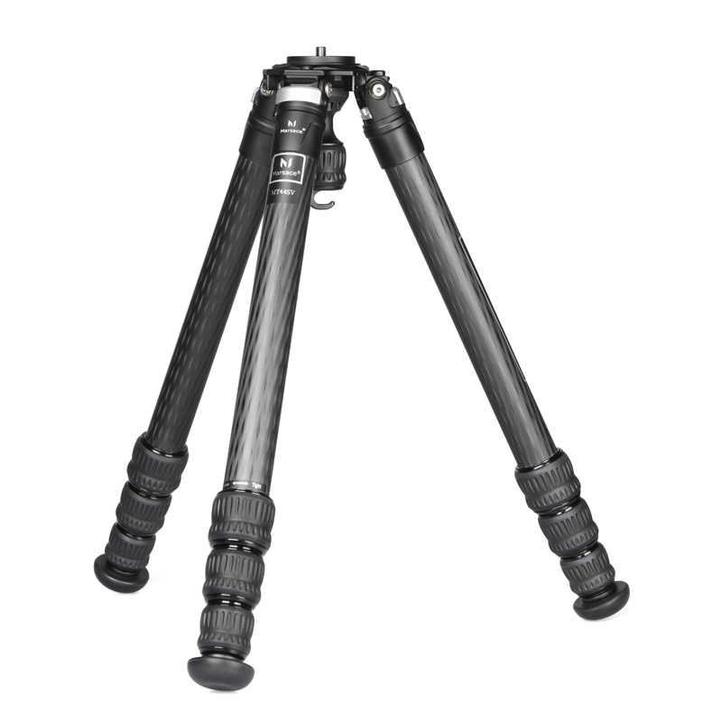 马小路Marsace MT44SV（原4543SV）三脚架 摄像 75MM碗口无中轴  最大管径37MM