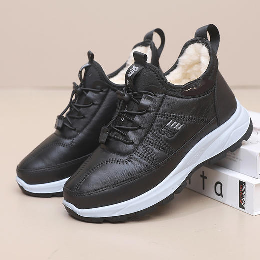 【冬季中老年加绒加厚棉靴】保暖雪地靴 爸爸妈妈同款轻便防寒靴棉鞋 商品图2