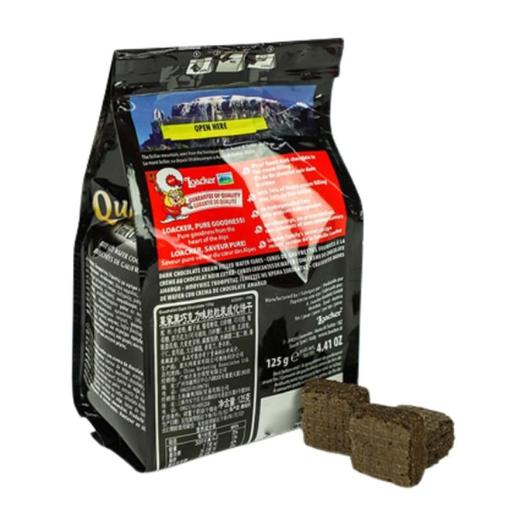莱家Loacker 黑巧克力味粒粒装威化饼干 125g/袋 商品图3