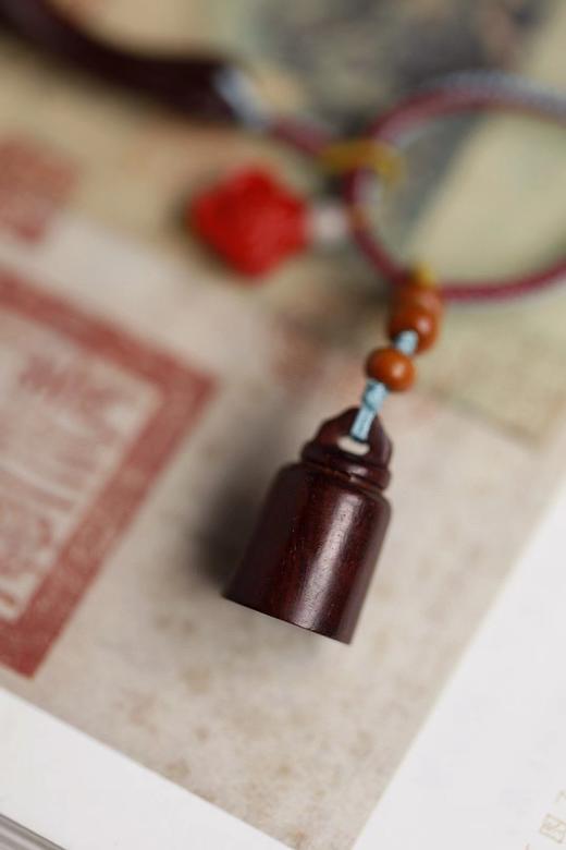 小叶紫檀【称心 · 如意】钥匙扣挂件 商品图6