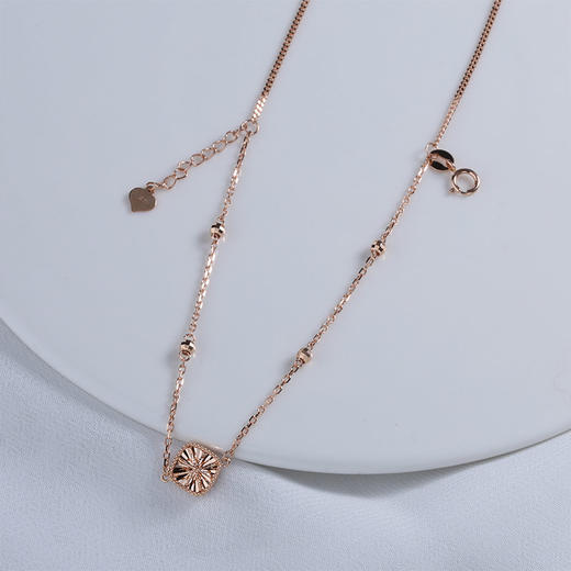 【宏艺珠宝】花笺墨染·18K金手链 商品图2