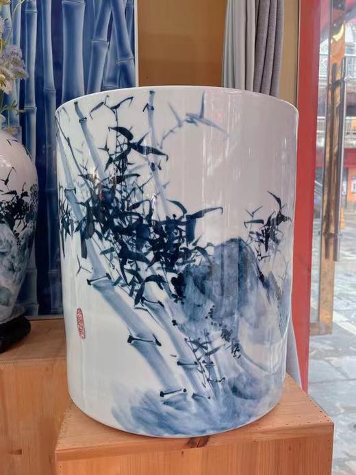 青花清风有节书画筒 商品图0