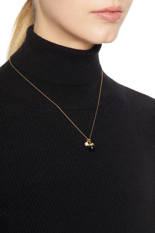 Time Made 拼色吊坠珍珠项链 5280 商品图0