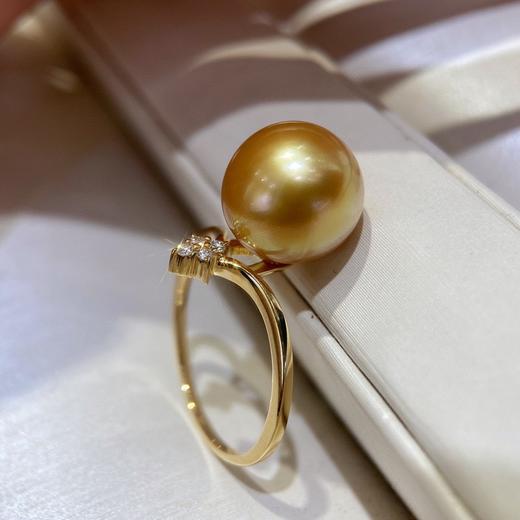 钻石菲律宾金珠戒指 10.9mm 商品图4