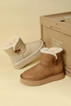 2F人本冬女款雪地靴