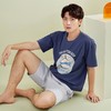3部顶瓜瓜巨食男孩短袖家居服套装DJJMX-ANW22209 商品缩略图0