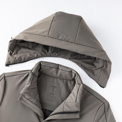 【连帽可脱卸】罗蒙秋冬男装休闲羽绒服男百搭舒适男士外套保暖男士羽绒服 商品图11