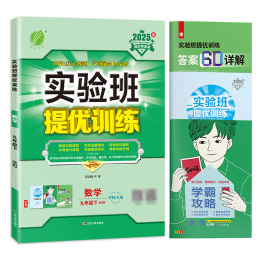 2025春【华师大版】九年级数学(下) 实验班提优训练 商品图4