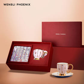 万事利  高端丝瓷套装-华贵天成