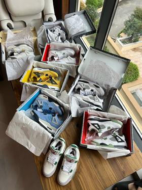 工厂特价！心心念念的aj4！人气王当之无愧！男女情侣款休闲运动鞋高帮篮球鞋