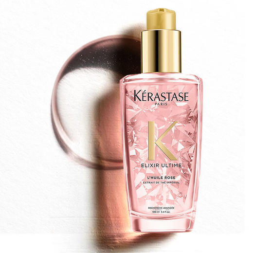 卡诗菁纯亮泽玫瑰香氛护发油100ml/118020 烫染必备深层滋养修护 商品图0