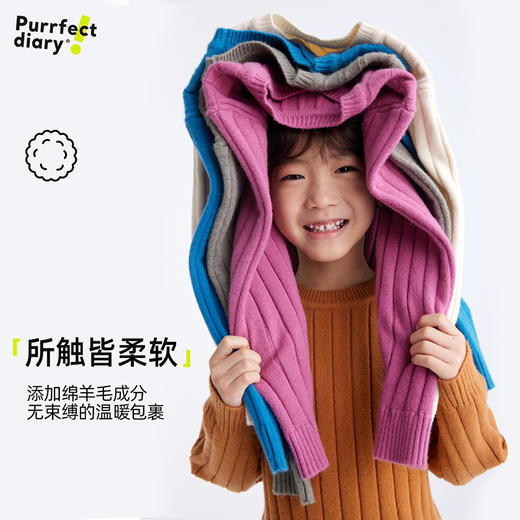 fx-儿童百搭纯色打底毛衣 PDMY2417 商品图2