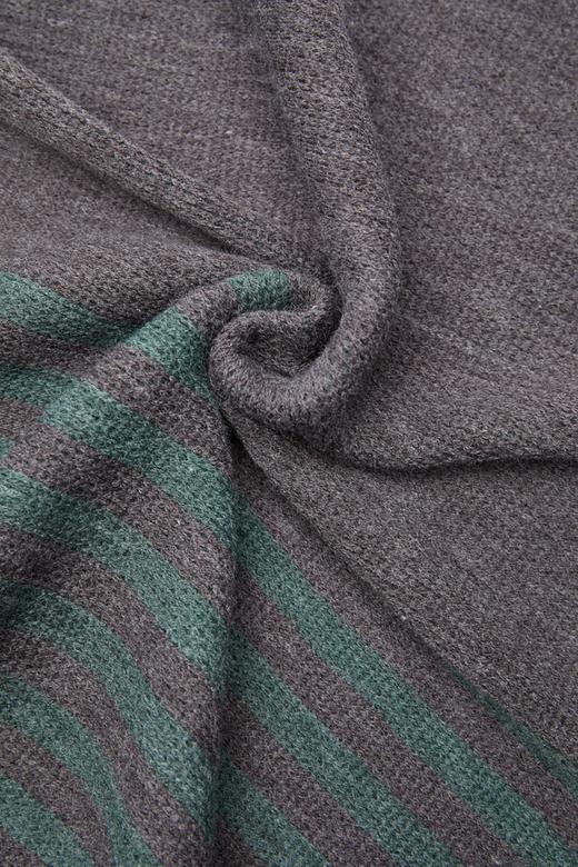 SUMMER & SAGE 条纹流苏长围巾 5627 商品图3