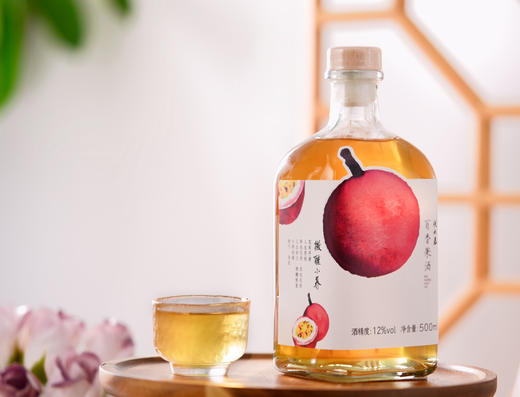 悦九春百香果酒12度500ml 商品图5
