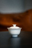 【山纯】超薄胎玉泥两才盖碗（包银边） 商品缩略图1
