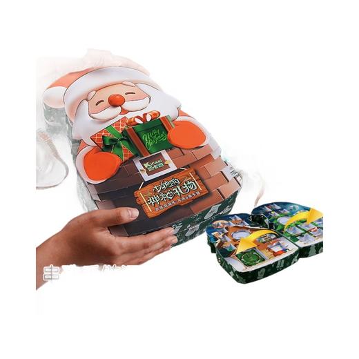 凯卡西女孩圣诞主题礼物洞洞乐立体动物串珠挂件手链玩具 商品图4