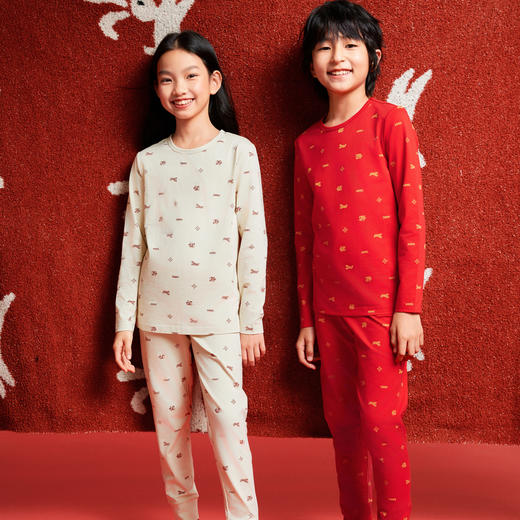 男女童秋衣裤套装春季新款安奈儿童装JM517031 商品图5