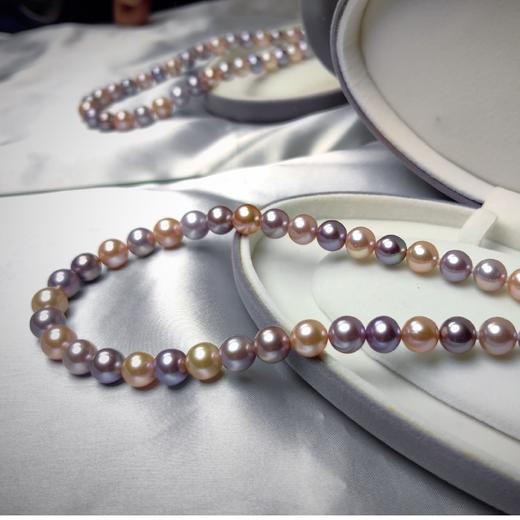 混彩爱迪生淡水珍珠项链（特价） 商品图13