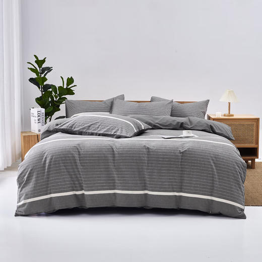 皮尔特保罗  色织水洗全棉四件套-奈良晒 PPLS-2462 商品图0