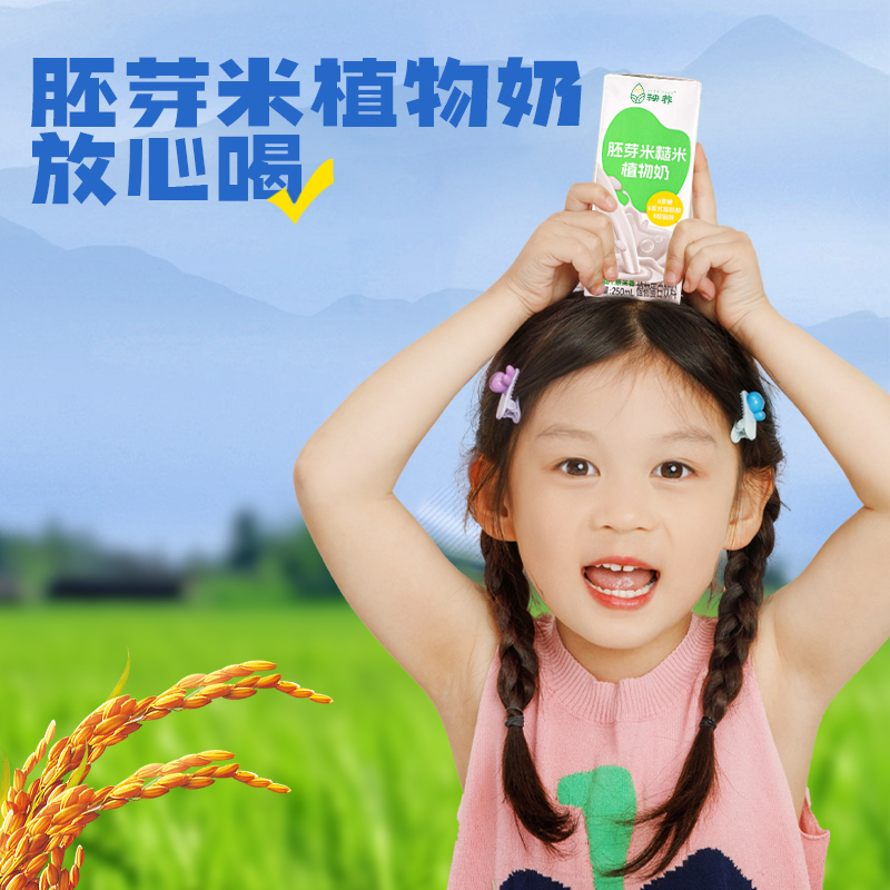 秧养胚芽米植物奶 250ml/10瓶/箱