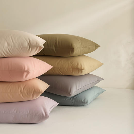 老米优品🎈单只/一对【100支全棉 单品磨毛枕套】好品质磨毛枕套！纯色中厚长绒棉枕套 单独枕套！ 商品图1