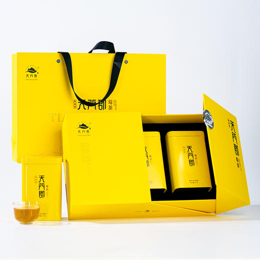 【CCTV央视报道】【下单赠送礼袋+试饮款】茶汤清亮回甘 | 天门郡张家界龙须莓茶/藤茶 双有机健康茶饮 58g*2罐 120g礼盒装 商品图4