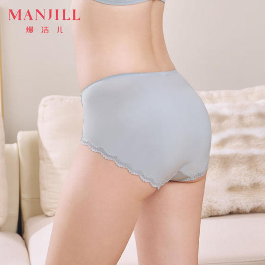 【商场同款】熳洁儿 永恒的爱女士配套内裤中低腰中叉蕾丝24702218 商品图2