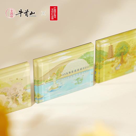 牛首山亚克力冰箱贴大英图书馆联名系列一套立体创意冰箱装饰贴 商品图4