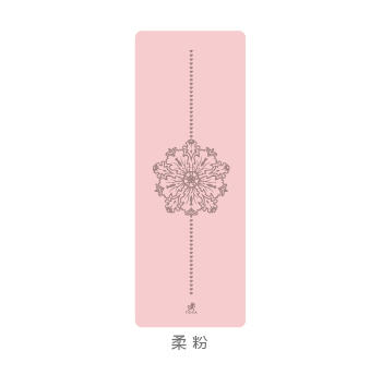 壁虎新款【春暖花开-心心垫】天然橡胶瑜伽垫【七十二小时发货】 商品图3