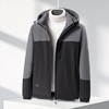 【可拆卸帽】【新款DK】大依优型大码男装棉服连帽户外棉衣夹克加肥加大休闲夹克胖子外套上衣 商品缩略图5