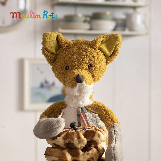 Moulin Roty 大蓝鲸与小鱼群 多功能/启蒙玩偶 适合0岁以上 附手摇铃 响纸 奥尔加的旅行系列 法国品牌-714078 商品图1