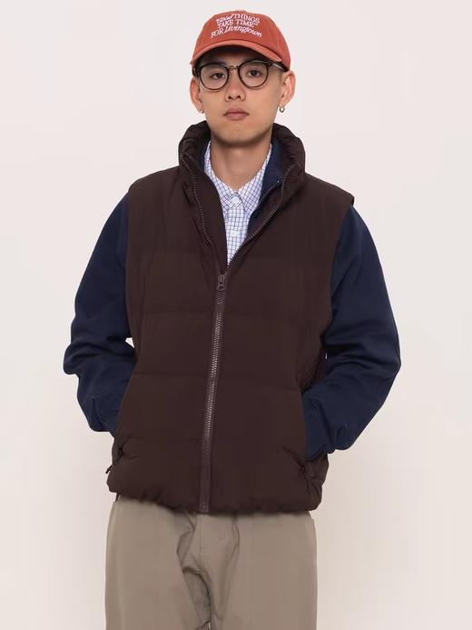 LIVINGTOWN/LT高密盐缩尼龙三防羽绒背心 商品图0