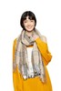 SUMMER & SAGE 拼色格纹仿羊绒流苏围巾 5632 商品缩略图0