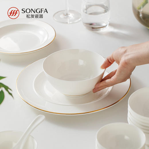 金丝玉器骨瓷餐具套装 商品图7