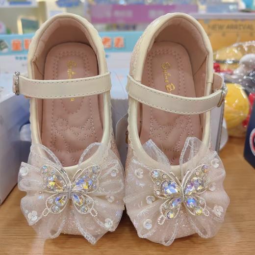 莎妮熊24AU小童皮鞋D24602粉色/米色 商品图8