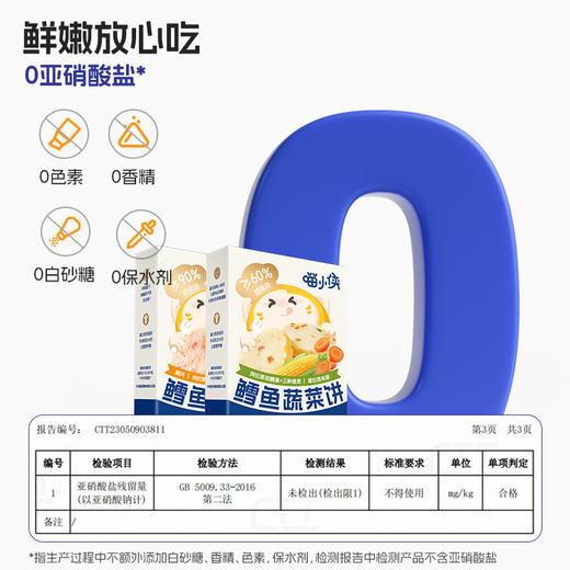 喵小侠肉饼系列 | 鳕鱼饼/猪肉饼/牛肉饼/蔬菜饼、多种口味组合、独立便携装、开袋即食 商品图2