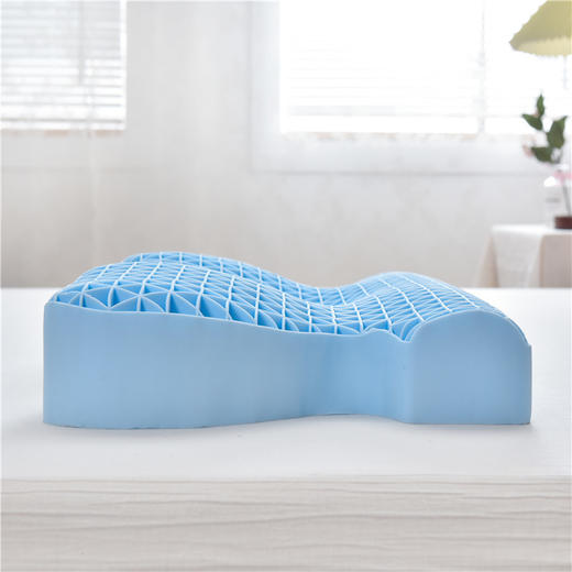 阿基里斯（Achilles）阿基里斯 TPE蝶形枕 亲肤可水洗黑科技透气记忆高低长枕 加大版 商品图2