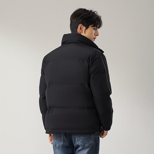 【鹅绒】柒牌羽绒服男2024冬季新款立领拼接石墨烯蓄热保暖外套潮	127E71170 商品图1