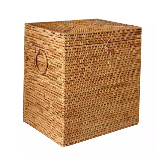 娜家天然手工藤编收纳箱大方型 商品图2