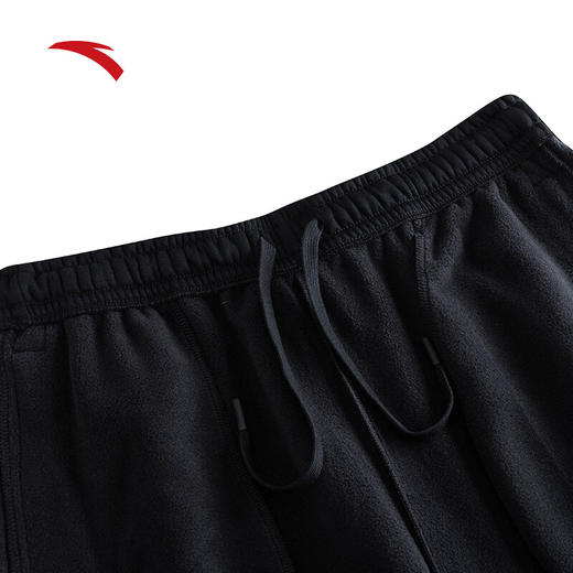 安踏运动复古动型科技男子泡芙绒针织运动长裤152448302N 商品图1