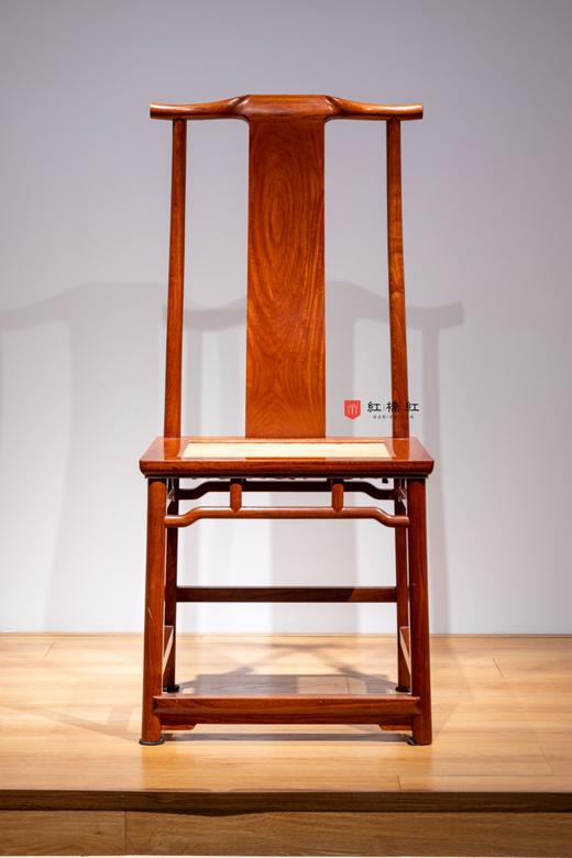 红桥红  家具严选  缅甸花梨（大果紫檀）【藤面 马未都 S背 灯挂椅】 商品图0